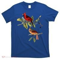 Red Cardinal Bird Male Female Gift For Cardinal Bird Lovers Gift T-Shirt thumb 0