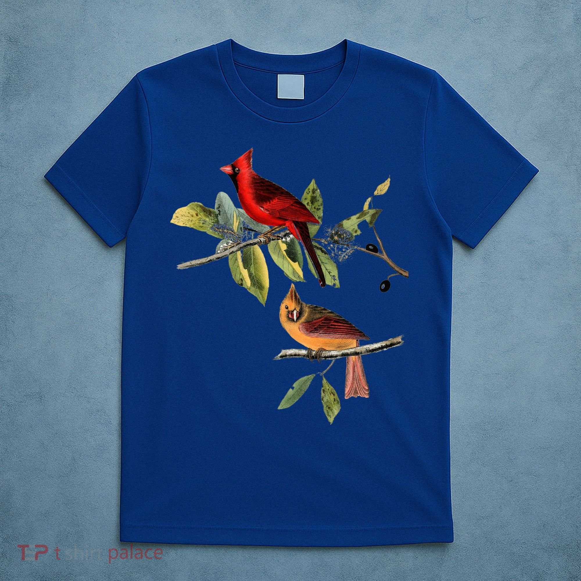 Red Cardinal Bird Male Female Gift For Cardinal Bird Lovers Gift T-Shirt