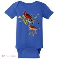 Red Cardinal Bird Male Female Gift For Cardinal Bird Lovers Gift Baby Bodysuit thumb 0