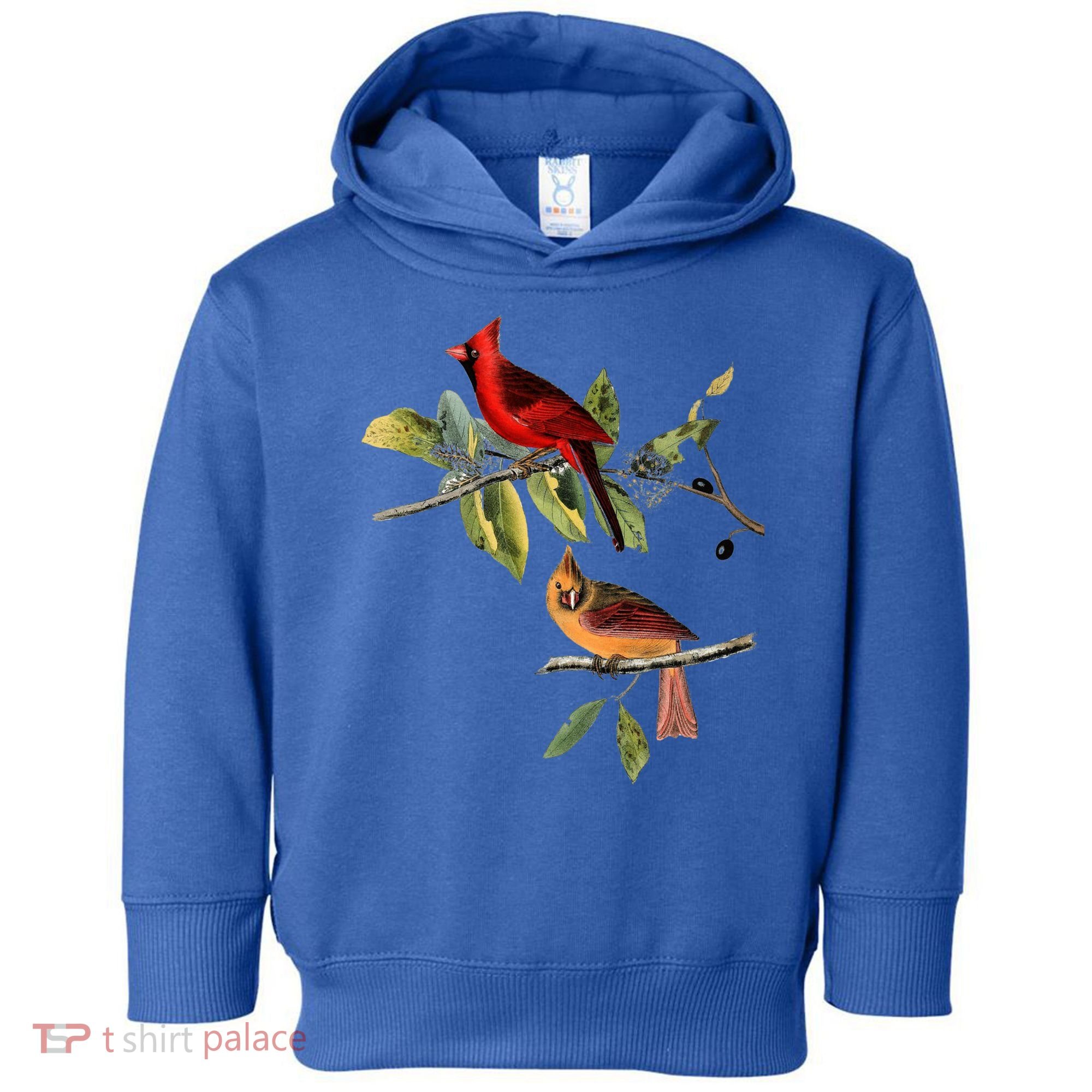 Red Cardinal Bird Male Female Gift For Cardinal Bird Lovers Gift Toddler Hoodie