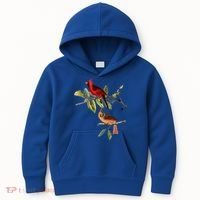 Red Cardinal Bird Male Female Gift For Cardinal Bird Lovers Gift Kids Hoodie thumb 0