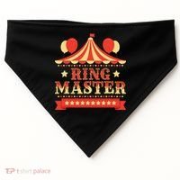 Ringmaster Circus Birthday Party Circus Costume USA-Made Doggie Bandana thumb 0