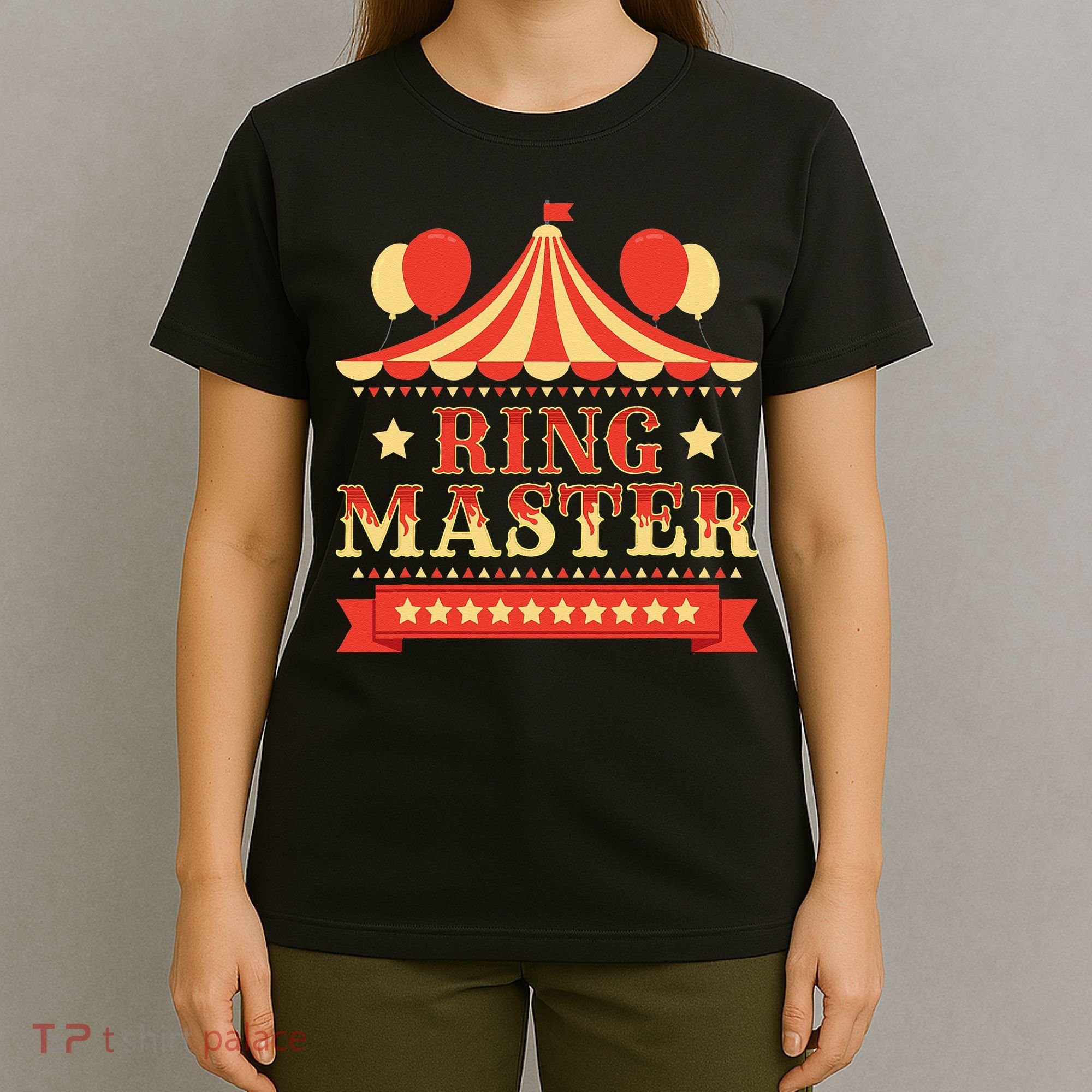 Ringmaster Circus Birthday Party Circus Costume T-Shirt