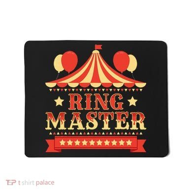 Ringmaster Circus Birthday Party Circus Costume Mousepad