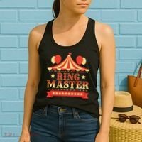 Ringmaster Circus Birthday Party Circus Costume Women's Tank Top thumb 2