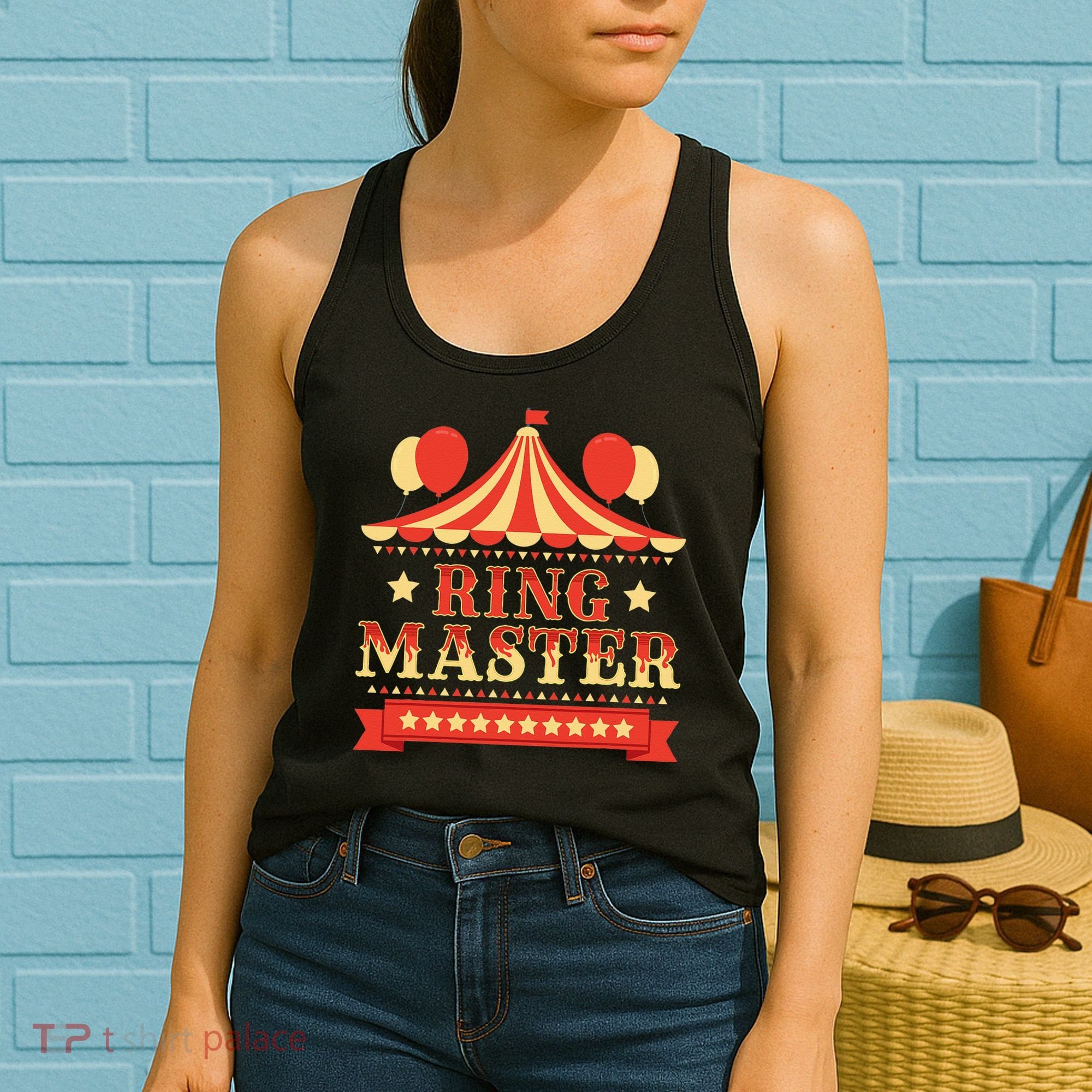 Ringmaster Circus Birthday Party Circus Costume Women's Tank Top