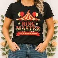 Ringmaster Circus Birthday Party Circus Costume Women's T-Shirt thumb 2
