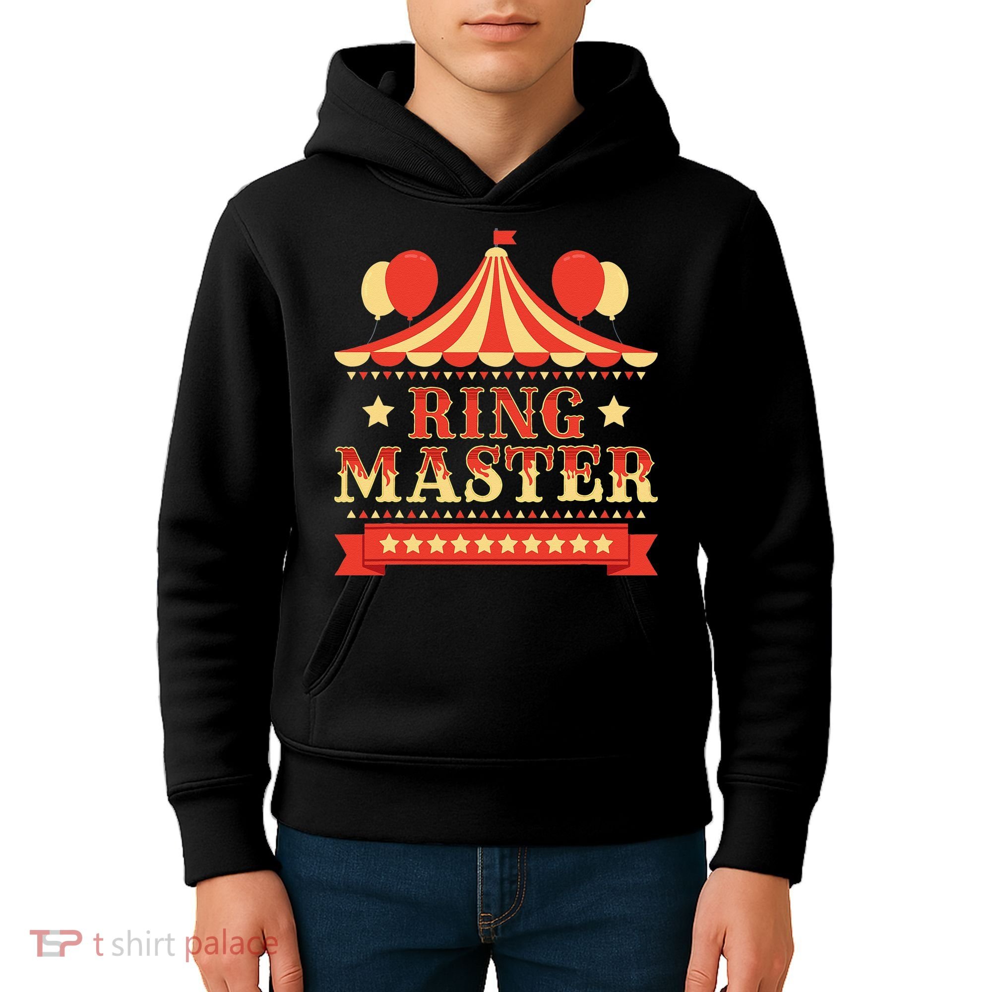Ringmaster Circus Birthday Party Circus Costume Kids Hoodie