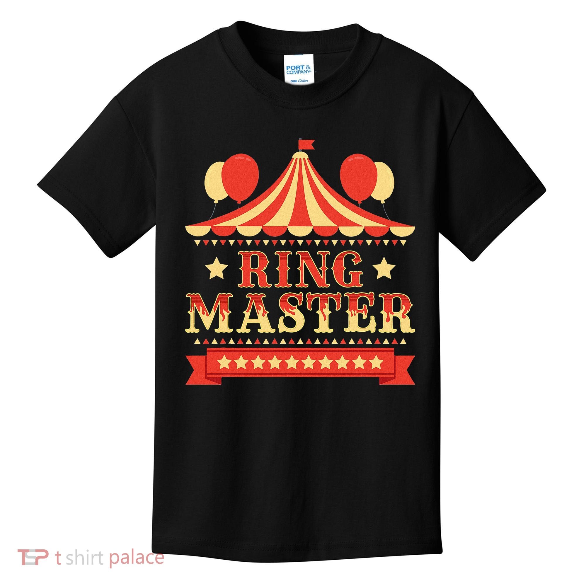 Ringmaster Circus Birthday Party Circus Costume Kids T-Shirt