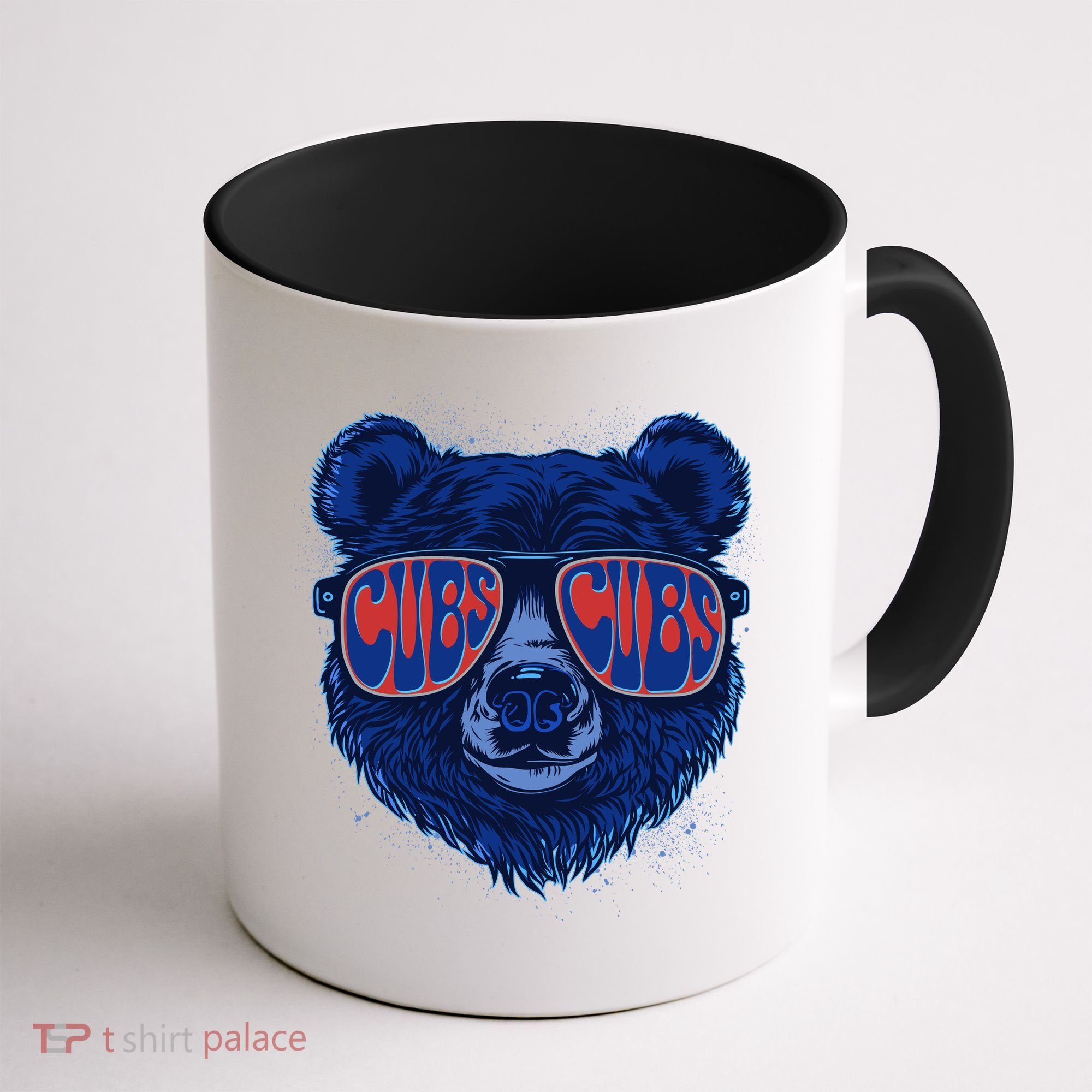 Retro Cubs Baseball Sports Fan Coffee Mug