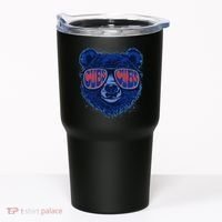 Retro Cubs Baseball Sports Fan Tumbler thumb 0