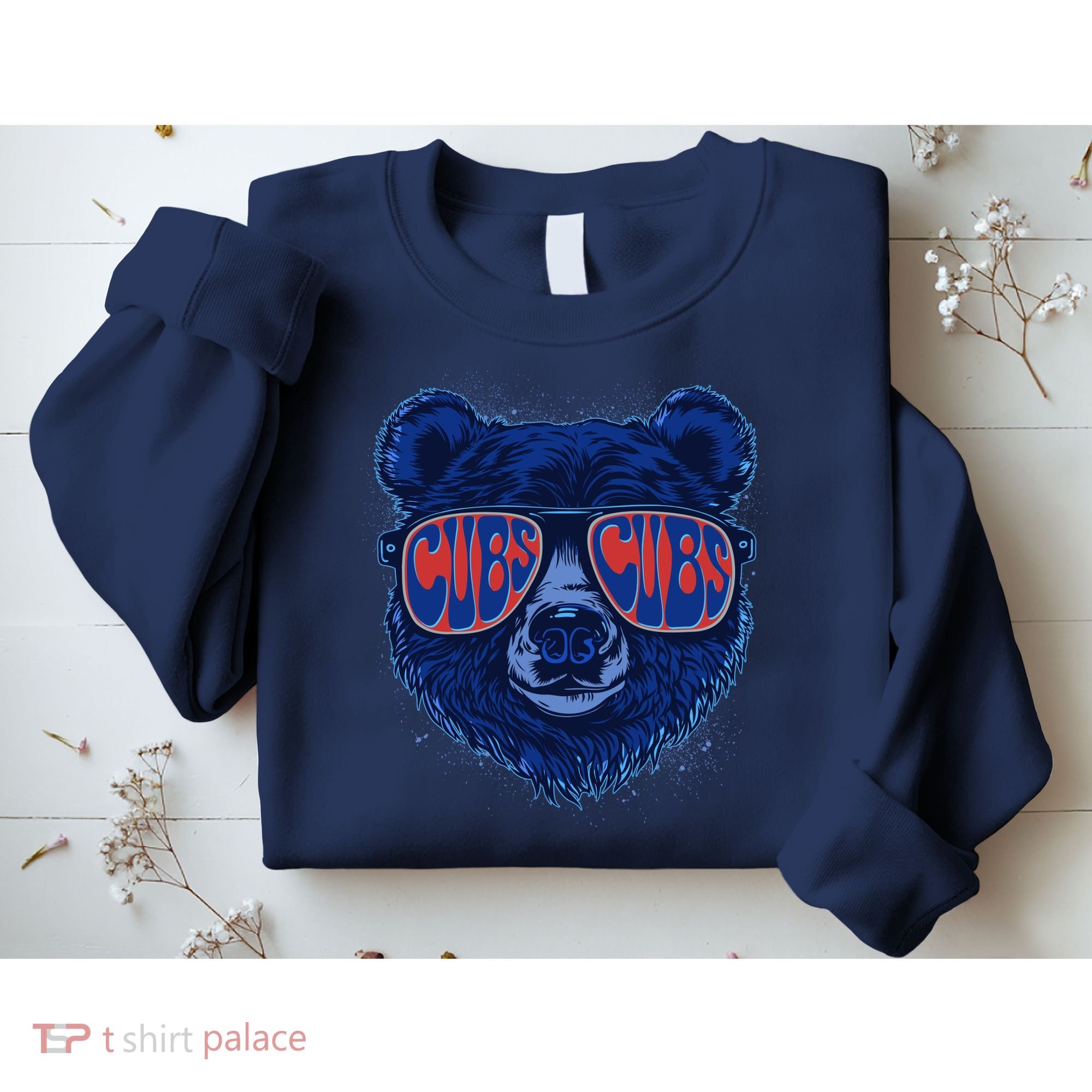 Retro Cubs Baseball Sports Fan Sweatshirt