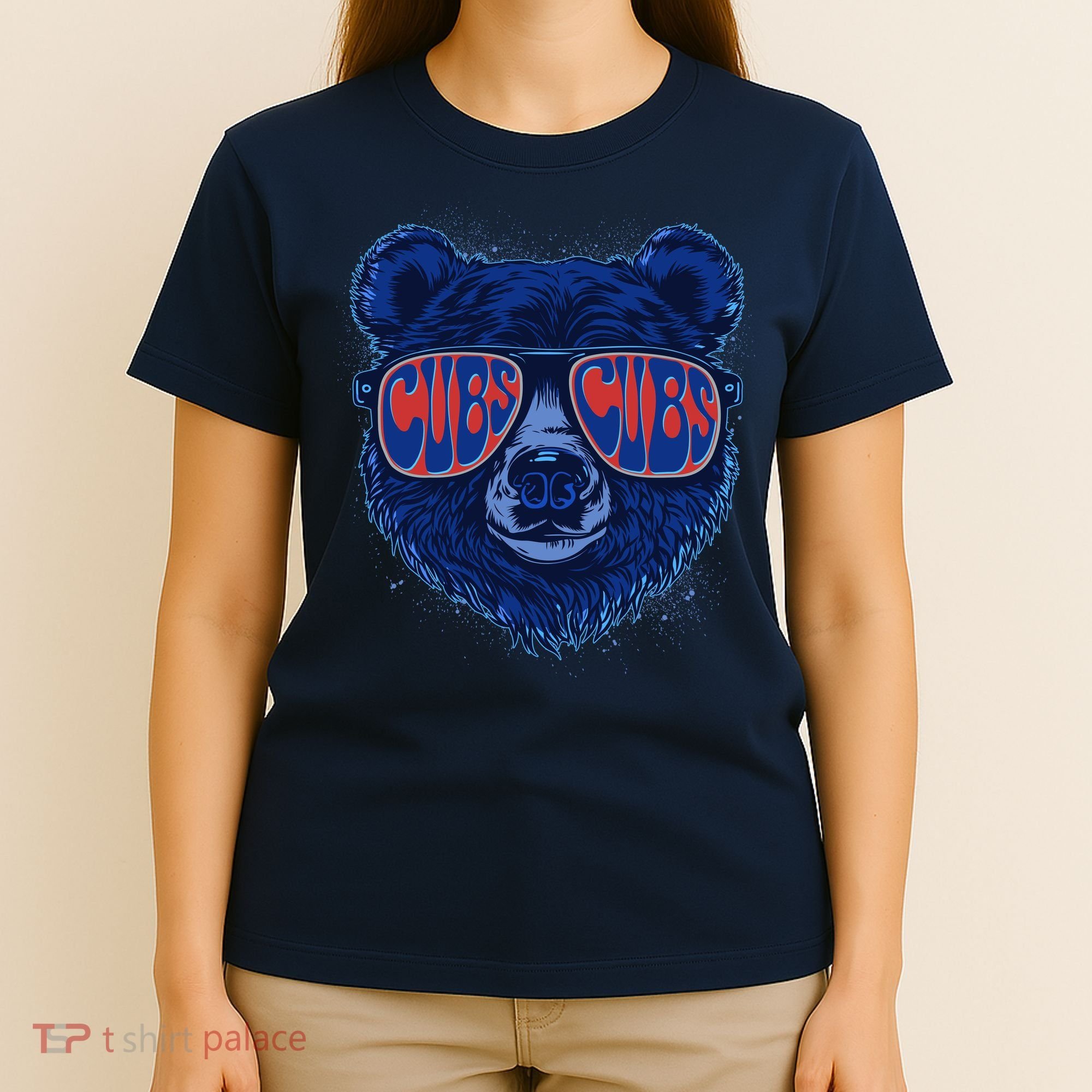 Retro Cubs Baseball Sports Fan T-Shirt