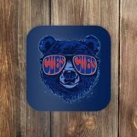 Retro Cubs Baseball Sports Fan Coaster thumb 0