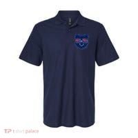 Retro Cubs Baseball Sports Fan Polo thumb 0