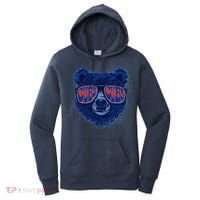 Retro Cubs Baseball Sports Fan Women's Hoodie thumb 0