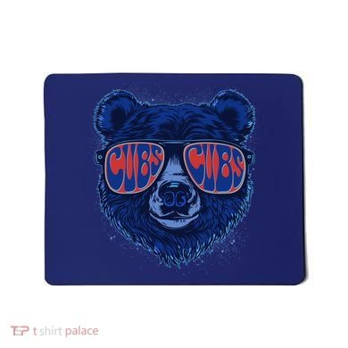 Retro Cubs Baseball Sports Fan Mousepad