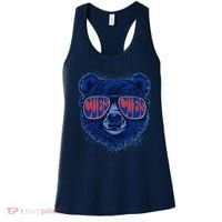 Retro Cubs Baseball Sports Fan Women's Tank Top thumb 0