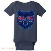 Retro Cubs Baseball Sports Fan Baby Bodysuit thumb 0