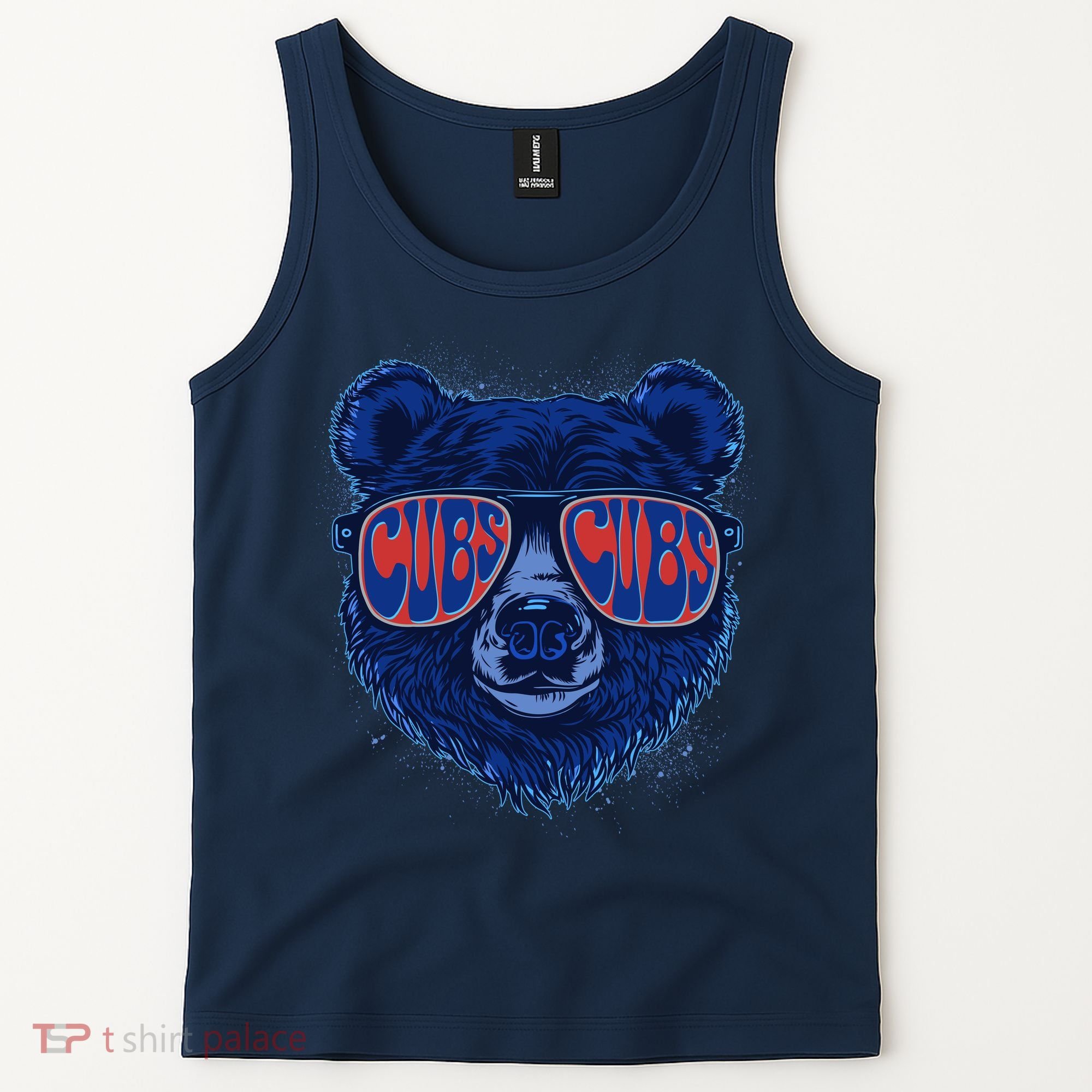 Retro Cubs Baseball Sports Fan Tank Top