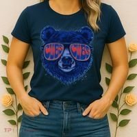 Retro Cubs Baseball Sports Fan Women's T-Shirt thumb 2