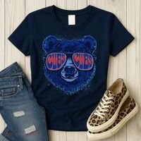 Retro Cubs Baseball Sports Fan Women's T-Shirt thumb 3