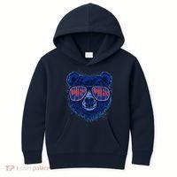 Retro Cubs Baseball Sports Fan Kids Hoodie thumb 0