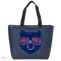 Retro Cubs Baseball Sports Fan Tote Bag thumb 0