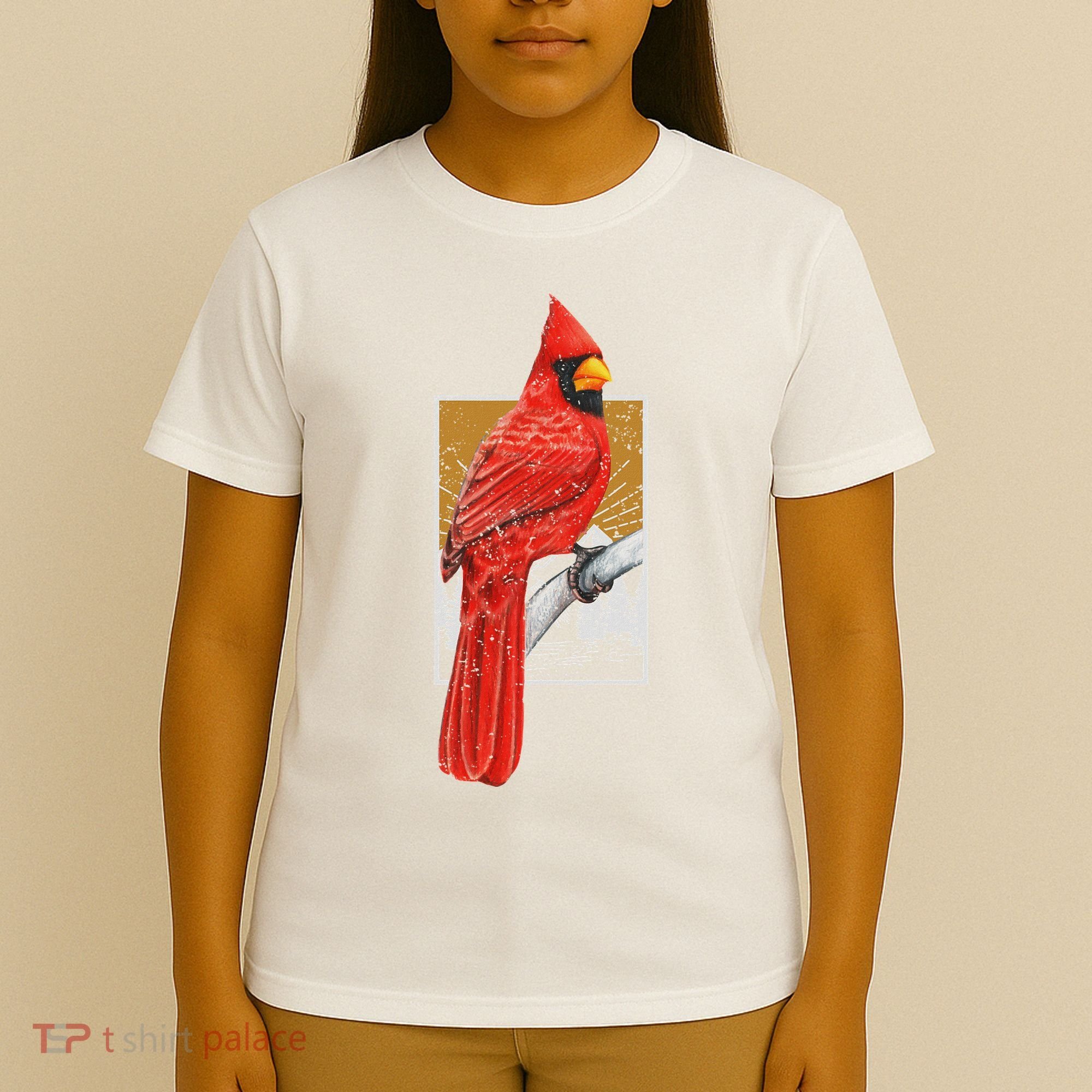 Red Cardinal Bird Watcher Bird Watching Vintage Nature Bird T-Shirt