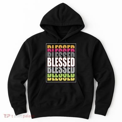 Retro Colored Blessed Mashup Hoodie