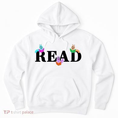 Read Cute Book Worms Hoodie