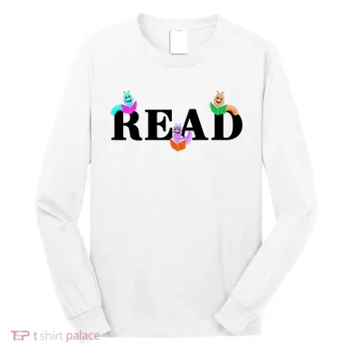Read Cute Book Worms Long Sleeve Shirt