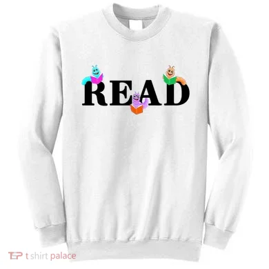 Read Cute Book Worms Sweatshirt