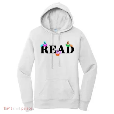 Read Cute Book Worms Women's Hoodie