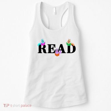 Read Cute Book Worms Women's Tank Top