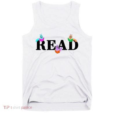 Read Cute Book Worms Tank Top
