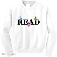 Read Cute Book Worms Kids Sweatshirt thumb 0