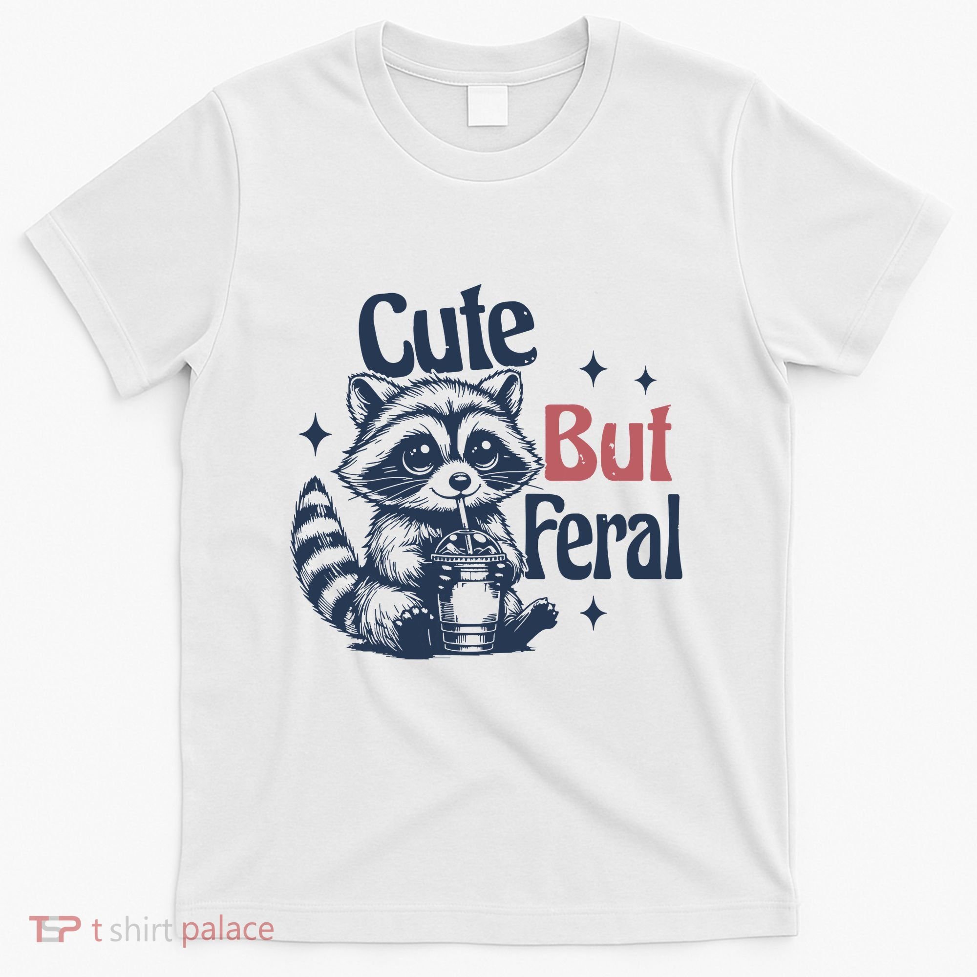 Raccoon Cute But Feral Vintage T-Shirt