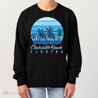 Retro Clearwater Beach Florida Women's Sweatshirt