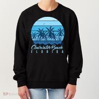 Retro Clearwater Beach Florida Women's Sweatshirt thumb 0