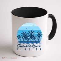 Retro Clearwater Beach Florida Coffee Mug thumb 1