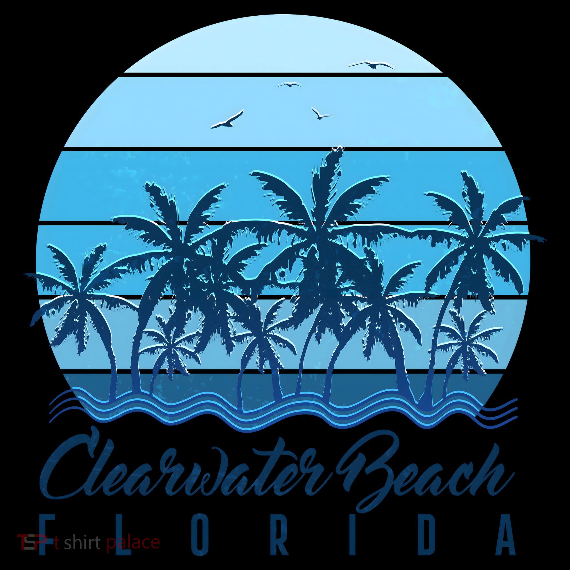 Retro Clearwater Beach Florida Coffee Mug