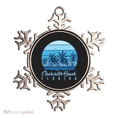 Retro Clearwater Beach Florida Ornament