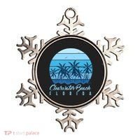 Retro Clearwater Beach Florida Ornament thumb 0