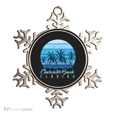 Retro Clearwater Beach Florida Ornament