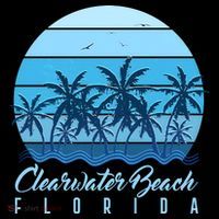 Retro Clearwater Beach Florida Women's Tank Top thumb 5