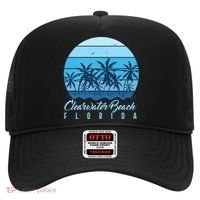 Retro Clearwater Beach Florida Hat thumb 0