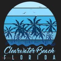 Retro Clearwater Beach Florida Hat thumb 2