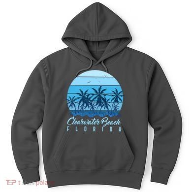 Retro Clearwater Beach Florida Hoodie