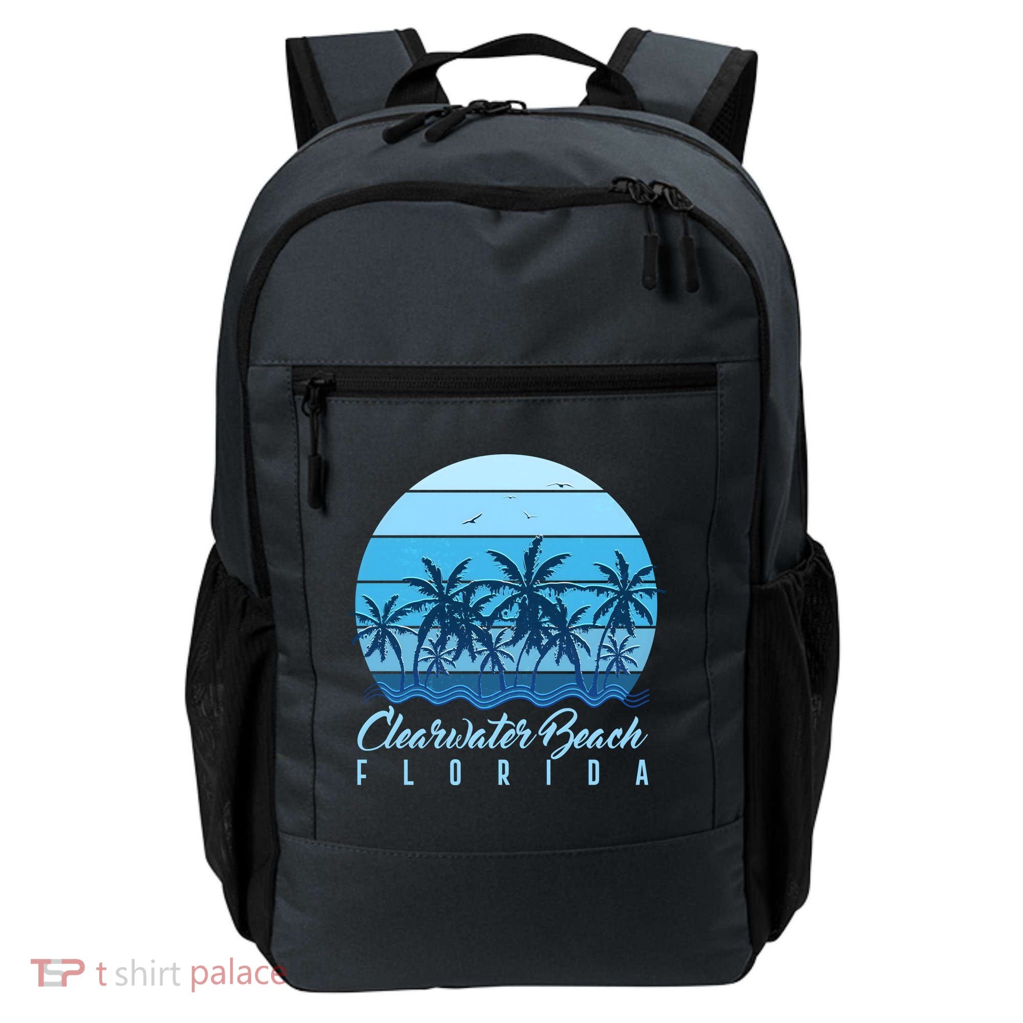 Retro Clearwater Beach Florida Backpack